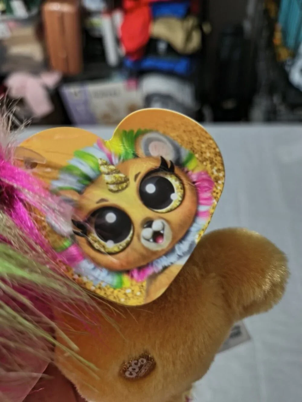 Zuru Coco Surprise LION Plush Unicorn MEGO Mystery Lion Only w/ Tag